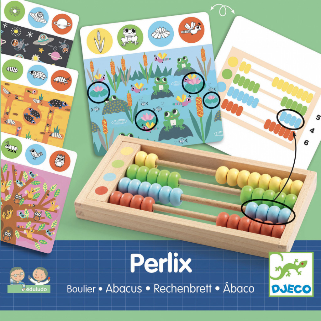 DJECO Eduludo: Perlix - drevené počítadlo