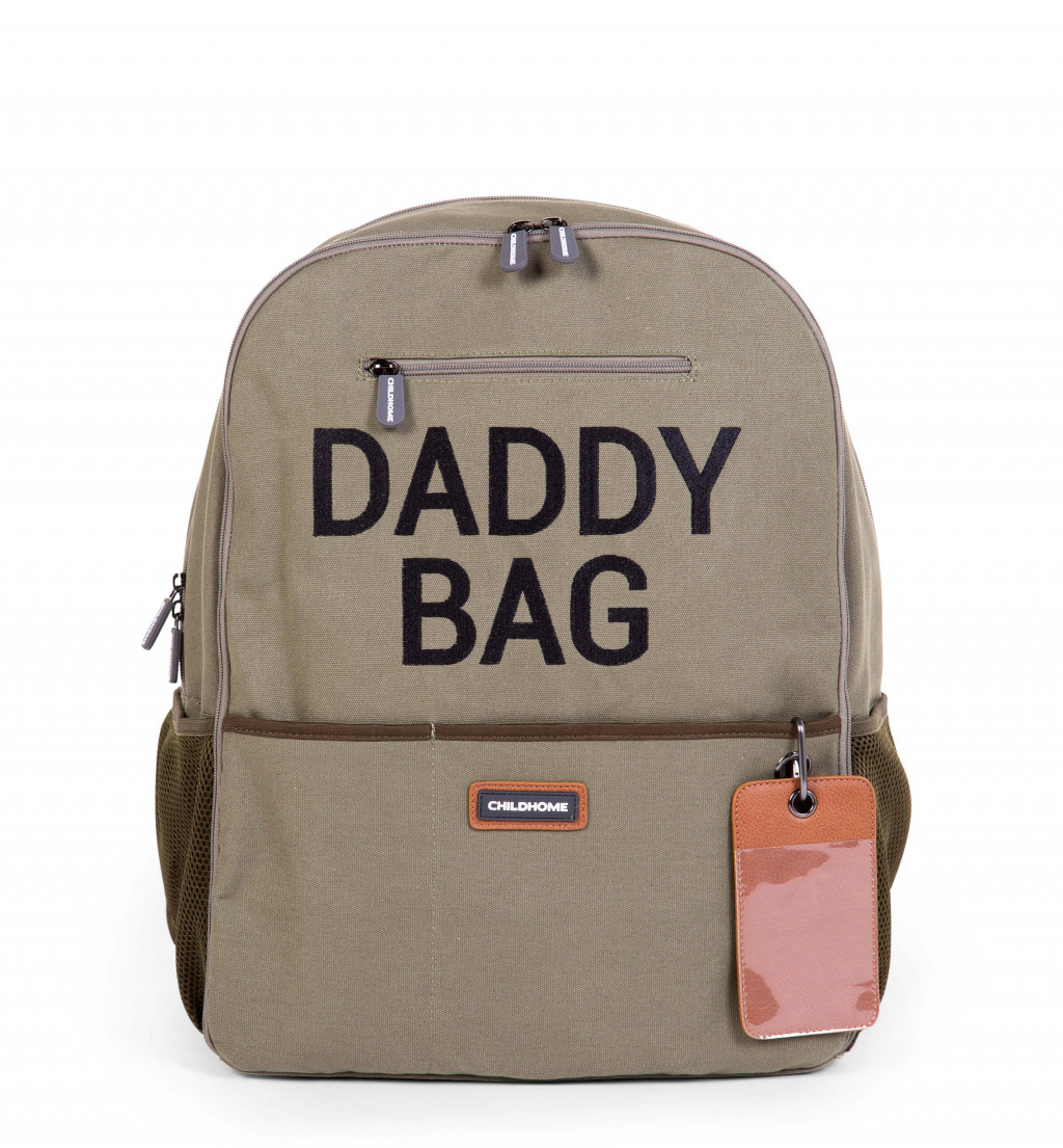 Childhome Přebalovací batoh Daddy Bag Canvas Khaki