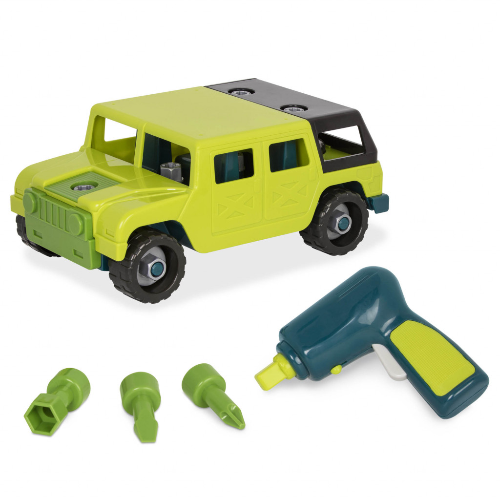 B-Toys Stavebnice auto Off Road 4x4