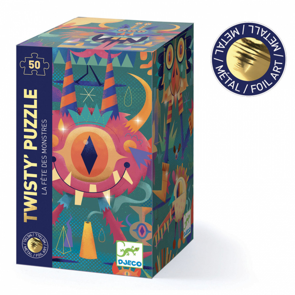 DJECO Párty príšer: Magické Wizzy Puzzle