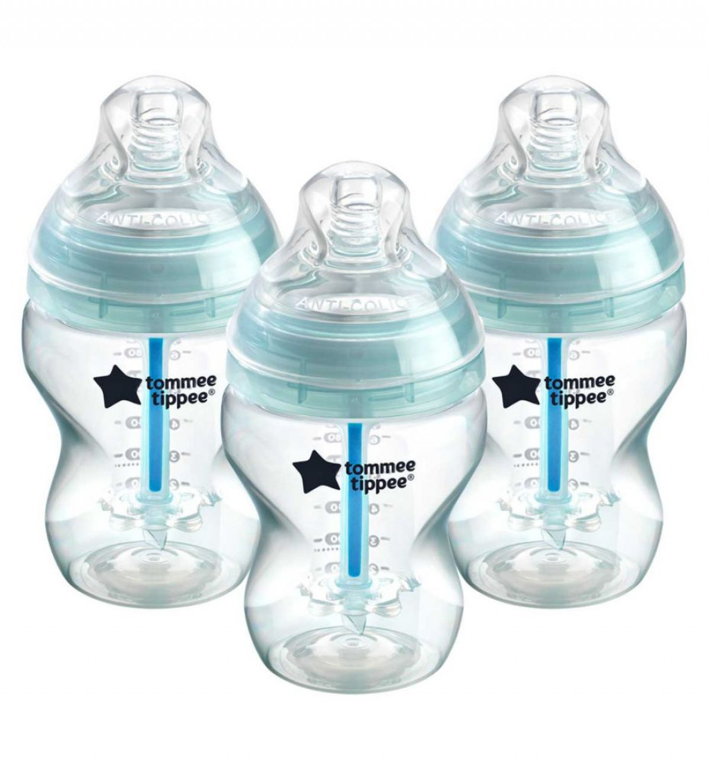 Tommee Tippee Kojenecká láhev C2N ANTI-COLIC 260ml 3ks 0m+