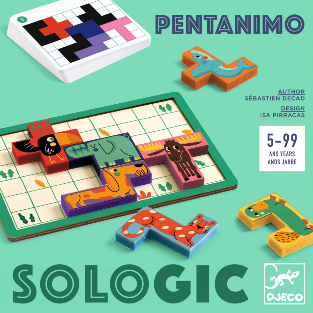 DJECO Sologic: Pentanimo- stolový hlavolam