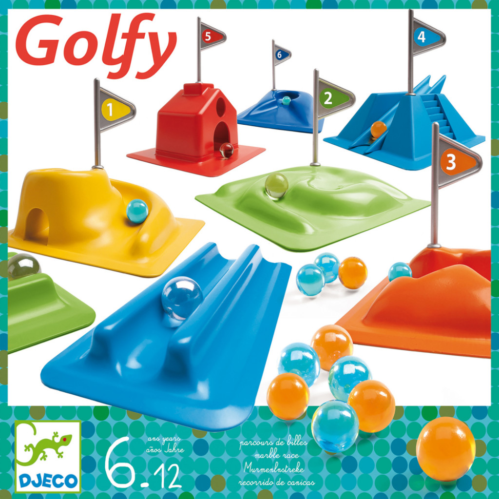 DJECO Golfy: Mini golf s guľôčkami