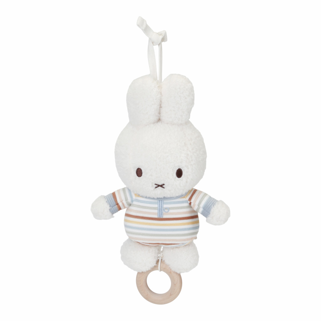 Little Dutch Hudební králíček Miffy Vintage Proužky