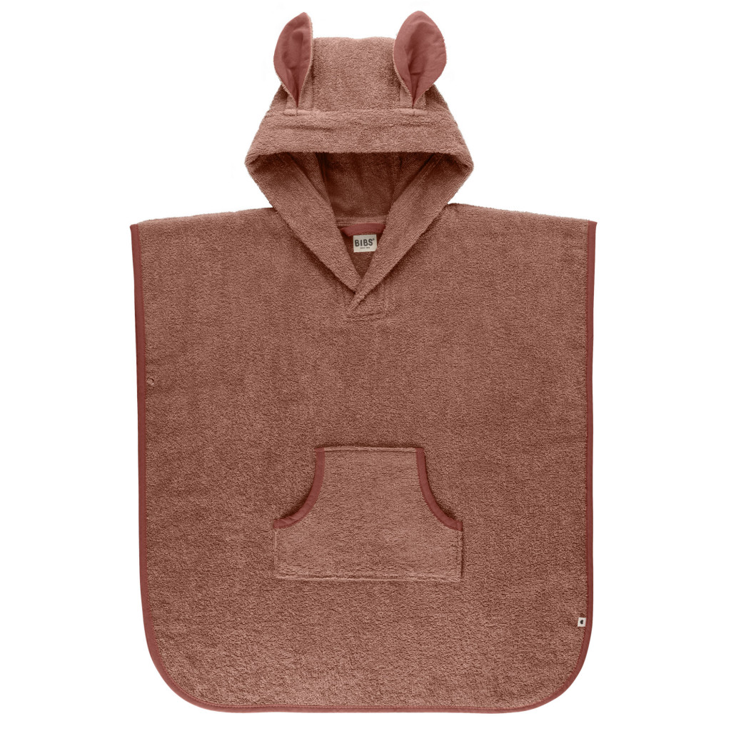 BIBS BIBS Kangaroo froté pončo z BIO bavlny (Woodchuck)