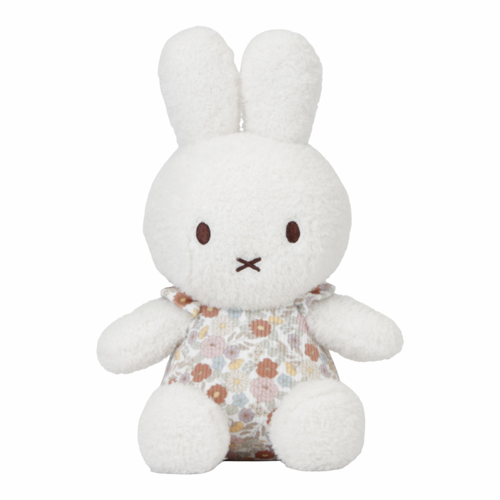 Little Dutch Králíček Miffy plyšový Vintage Kytičky 25 cm