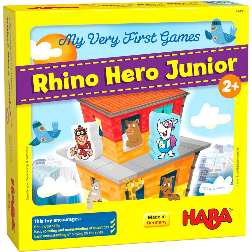 Haba Moje první hra pro děti Rhino Hero Junior