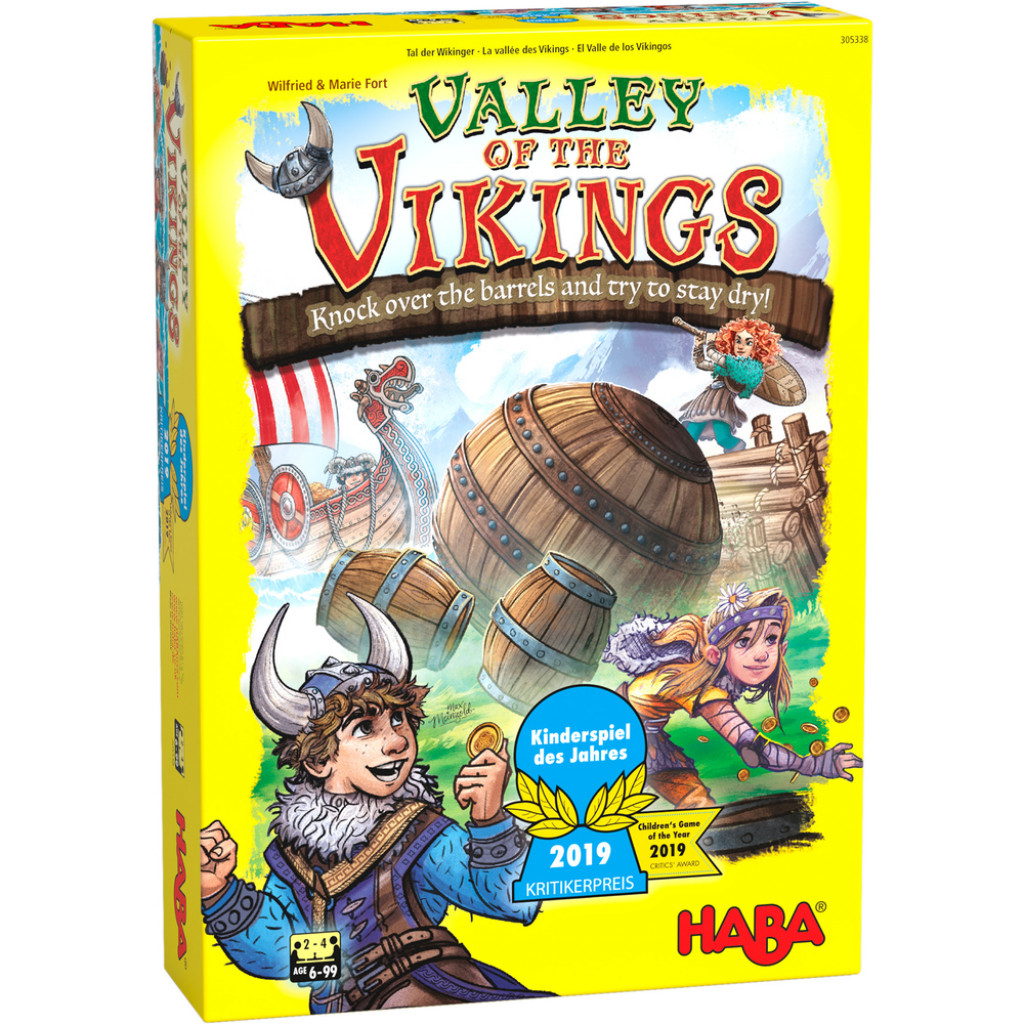 Haba společenská hra pro děti Údolí Vikingů