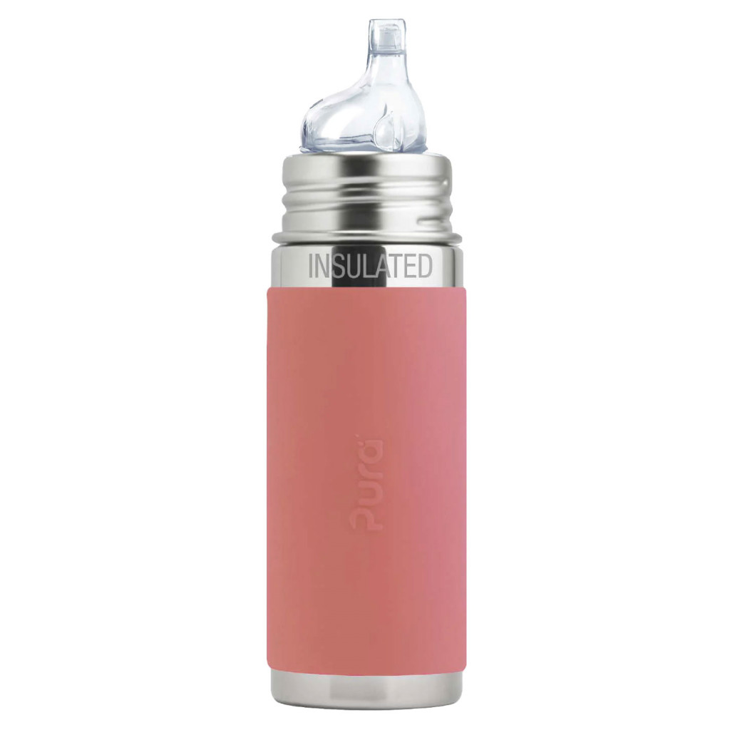 Pura® TERMO fľaša s náustkom 260ml (Rose)