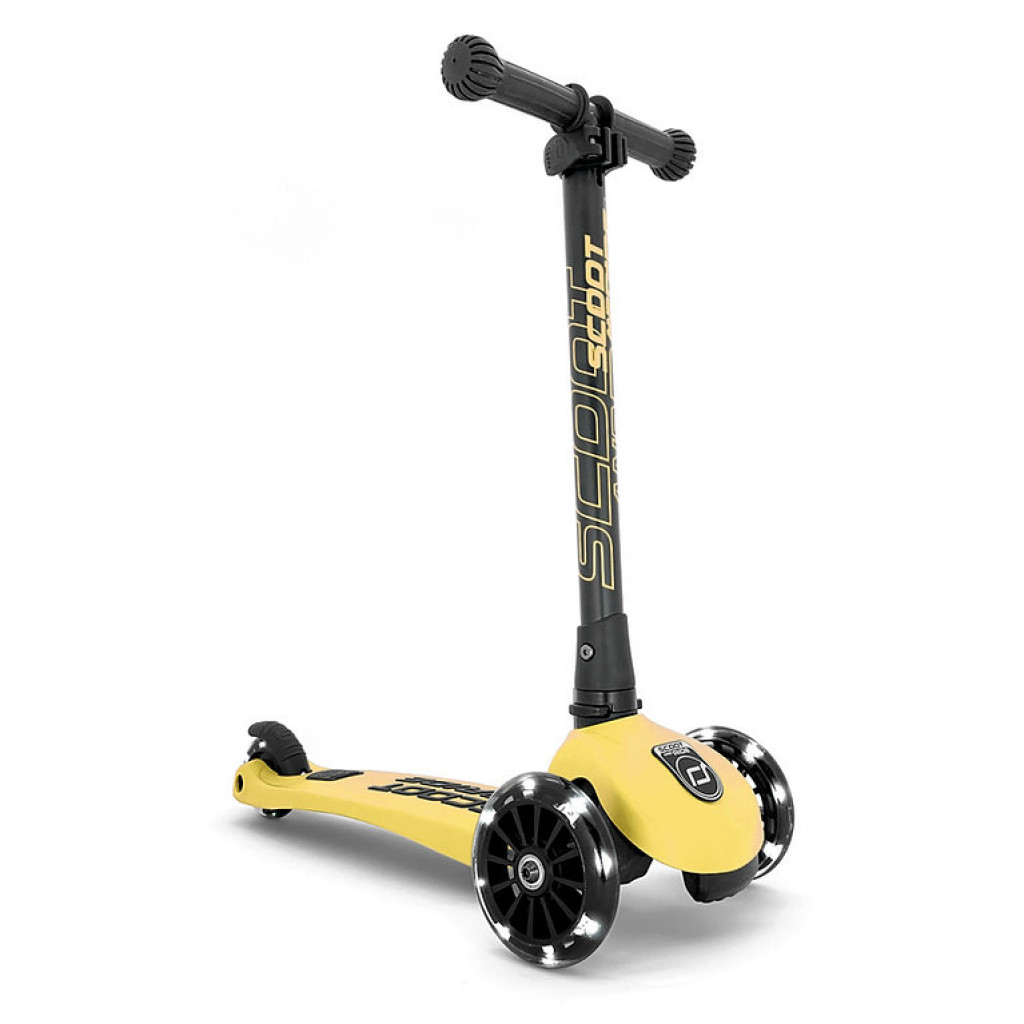 Scoot&Ride Highwaykick 3 LED Lemon