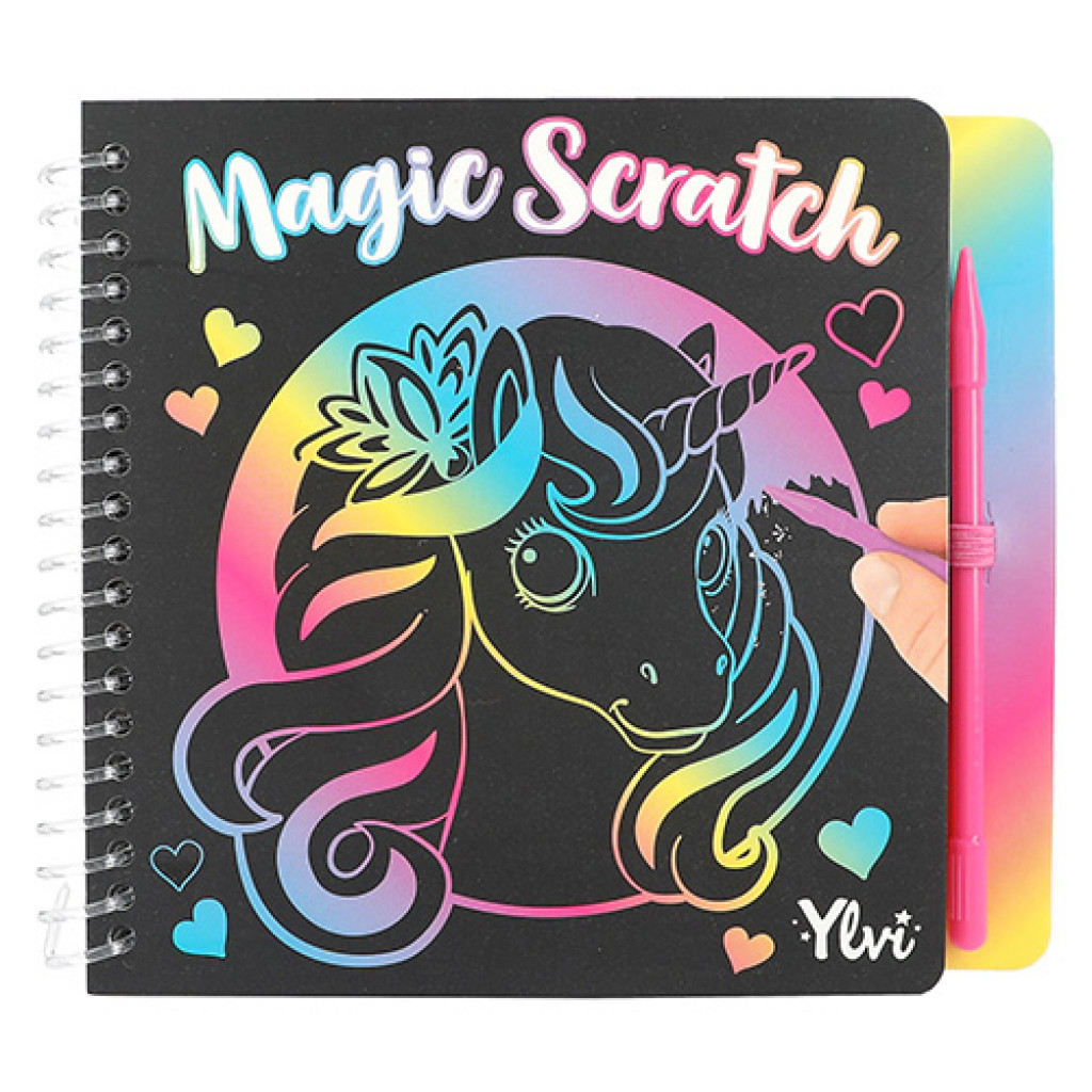 Ylvi Magic Scratch bloček + škrabátko