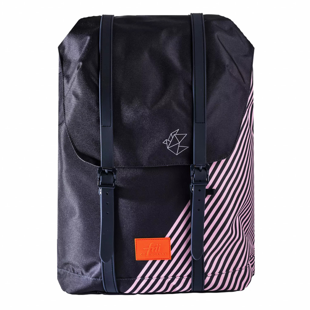 Frii of Norway Ergonomický školní batoh 30L Pink Stripe