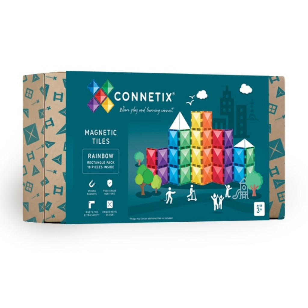 Connetix Magnetická stavebnice - Geometry Pack 18 ks