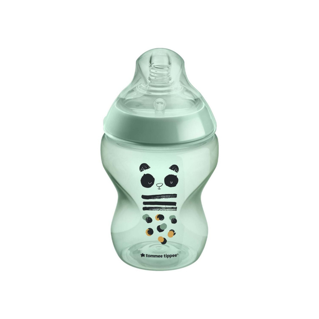 Tommee Tippee Kojenecká láhev C2N potisk Boy 260ml 0m+