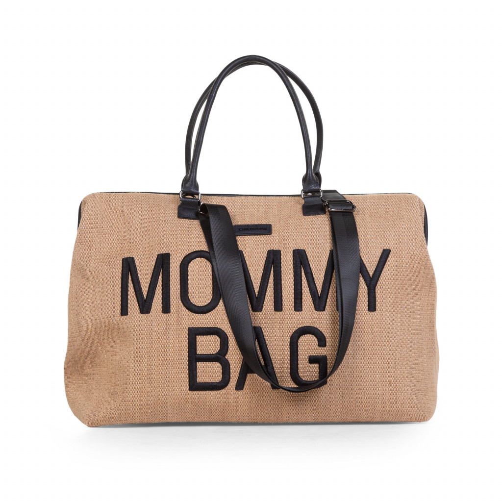 Childhome Přebalovací taška Mommy Bag Raffia Look