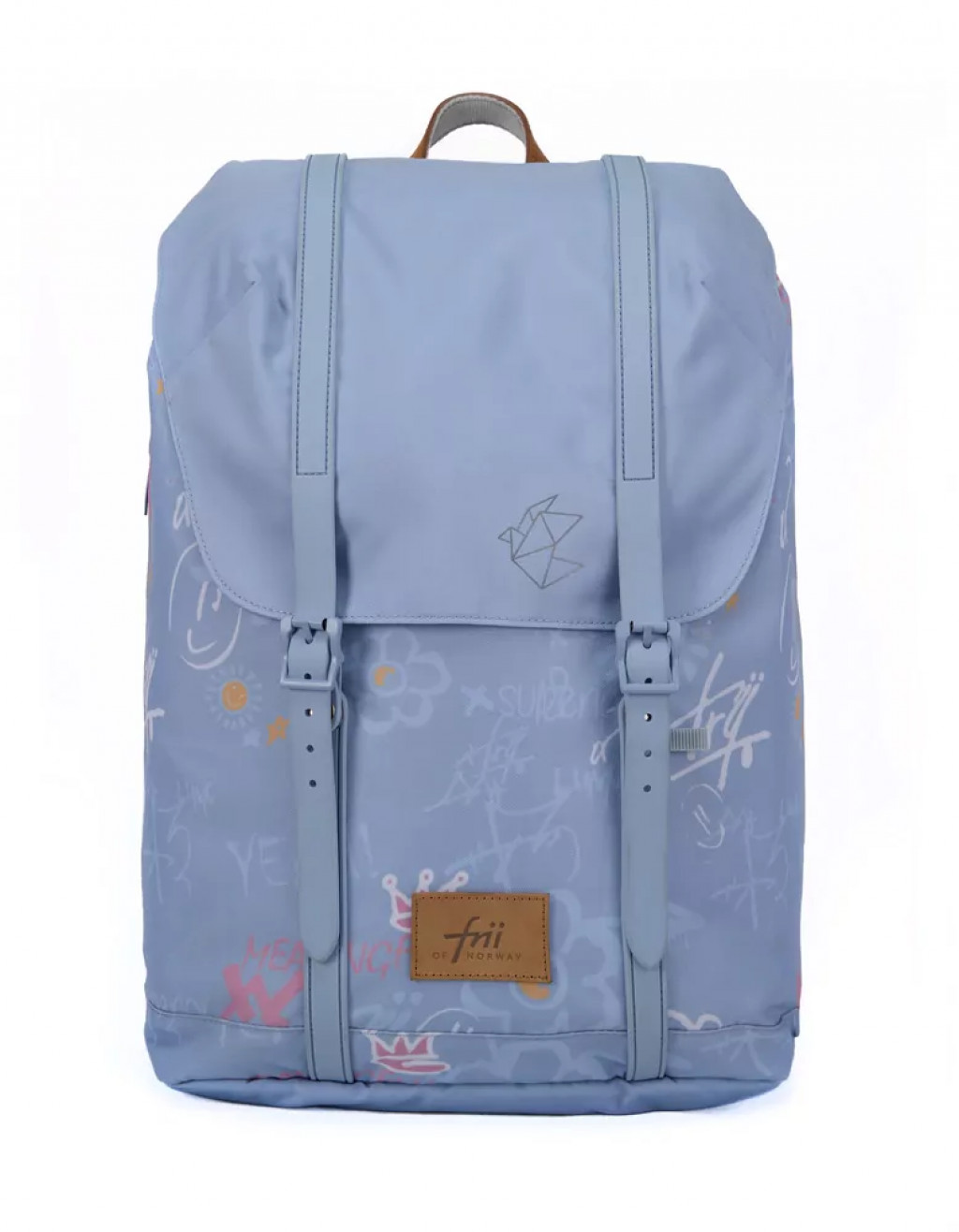 Frii of Norway Ergonomický školní batoh 30L Light Blue