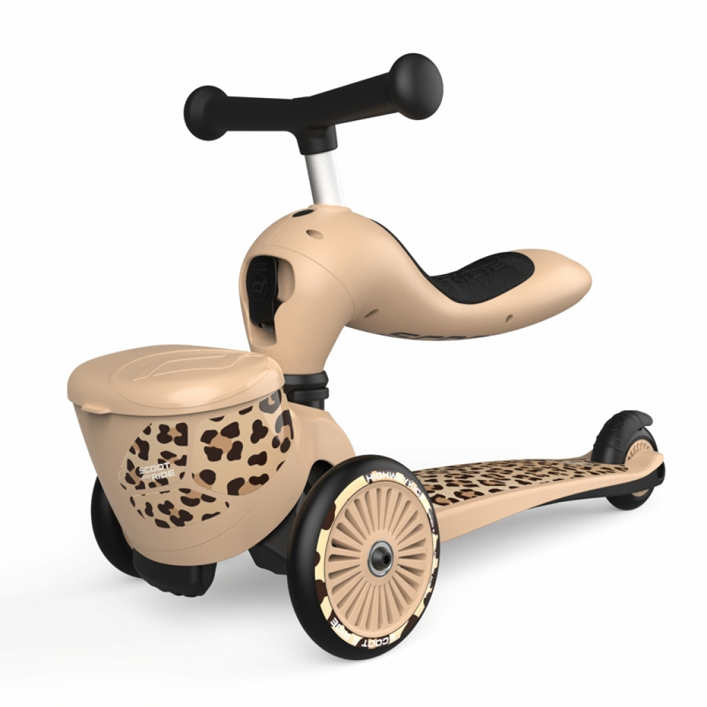 Scoot&Ride Kolobežka Highwaykick 1 Lifestyle leopard