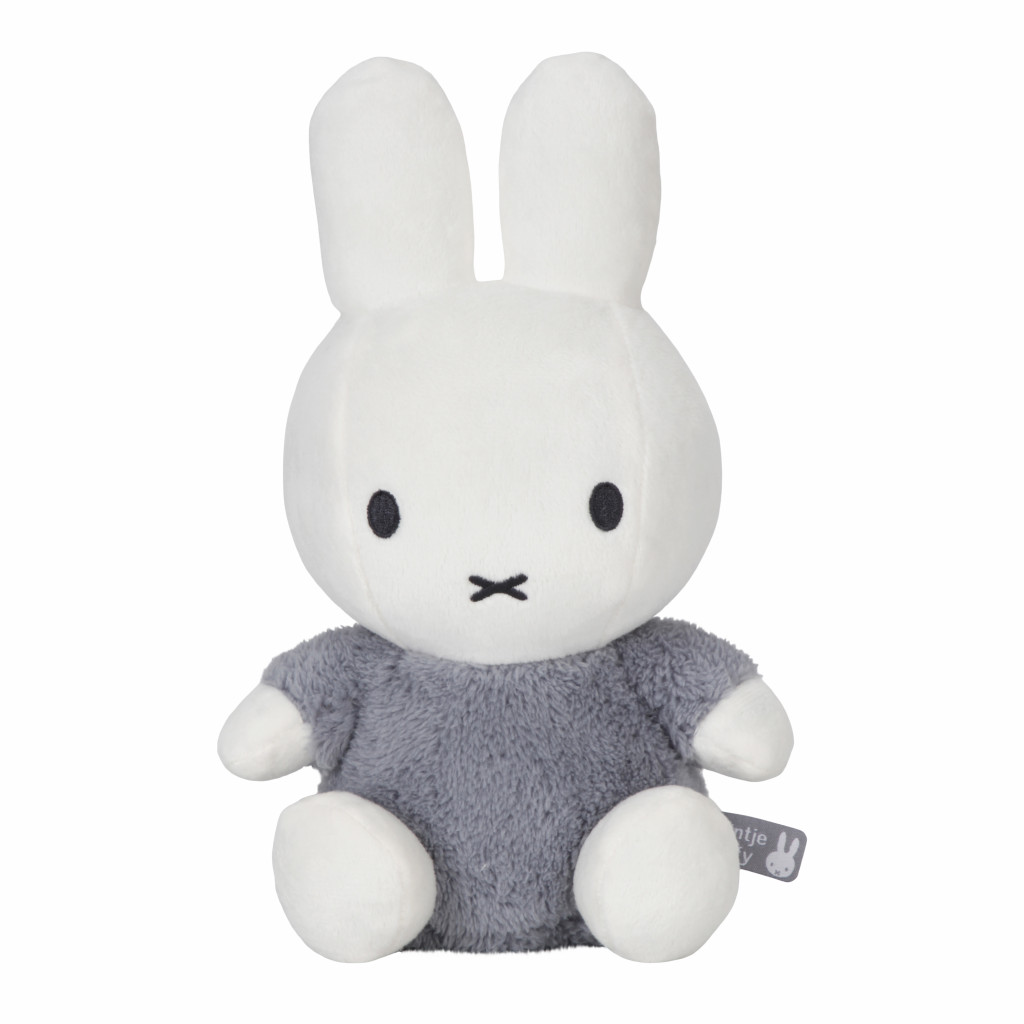 Little Dutch Králíček Miffy Fluffy Blue 25 cm