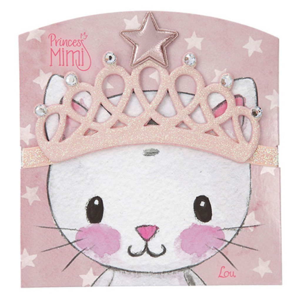 Princess Mimi ASST | Korunka - světle růžová, Lou