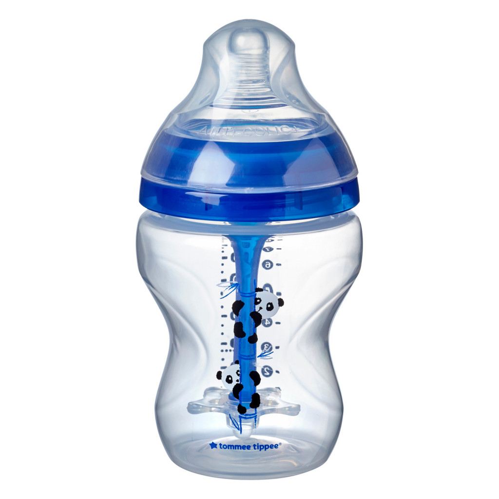 Tommee Tippee Kojenecká láhev C2N ANTI-COLIC Boy 260ml 0m+