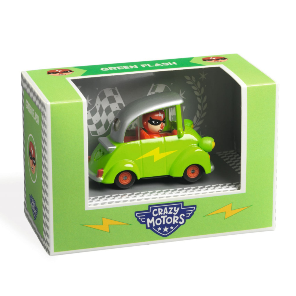 DJECO Crazy Motors: Green Flash (Zelený Blesk)