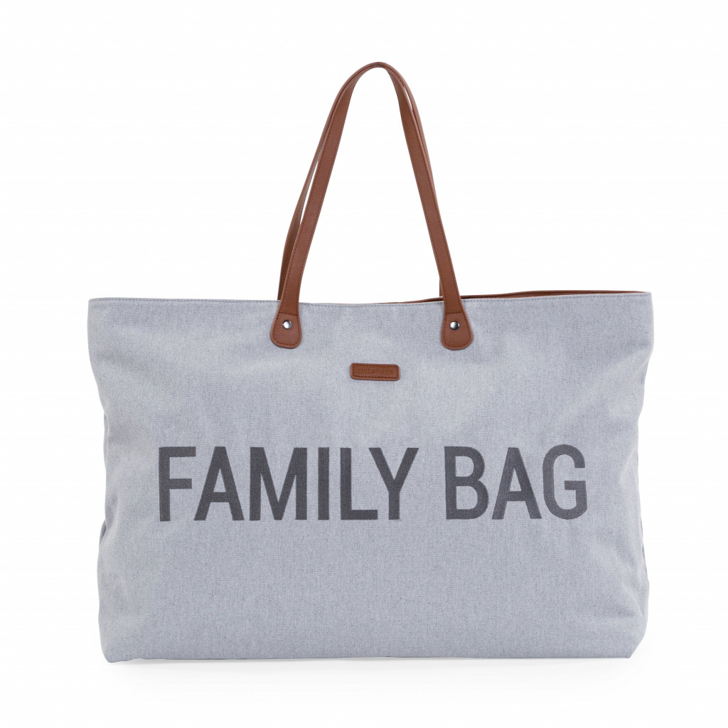 Childhome Cestovní taška Family Bag Canvas Grey