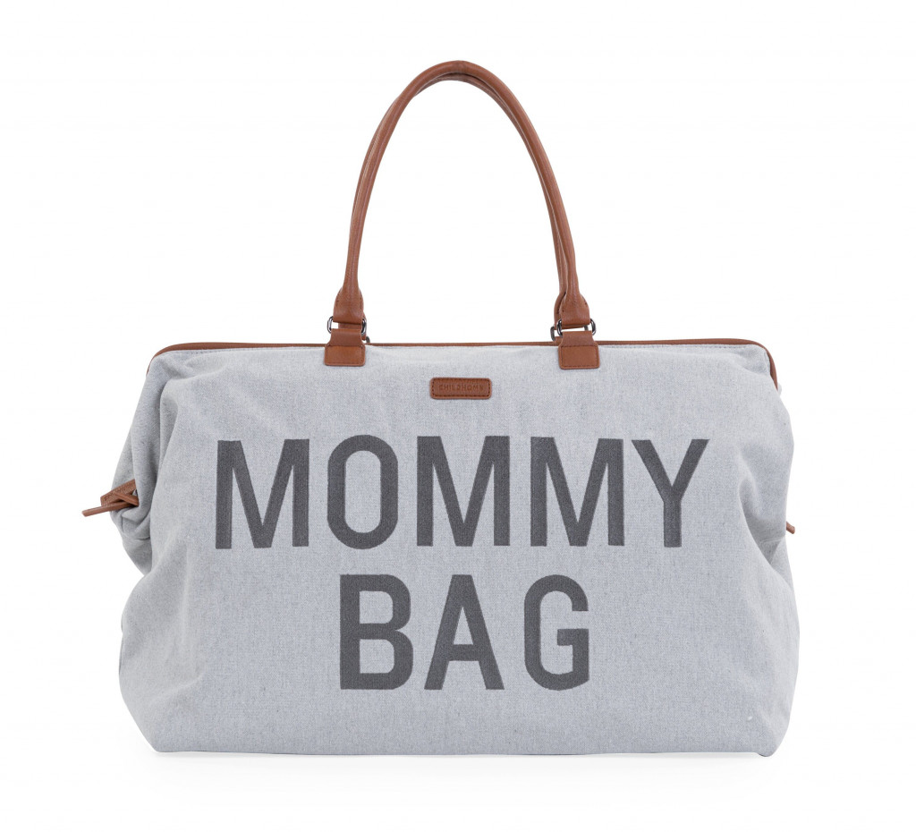 Childhome Přebalovací taška Mommy Bag Canvas Grey