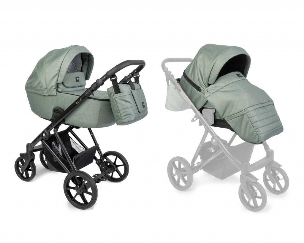 Dada Prams Apus kočárek 2v1 Special Edition PastelGreen