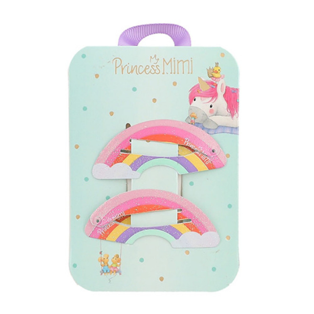 Princess Mimi ASST | Sponky do vlasů, Duha