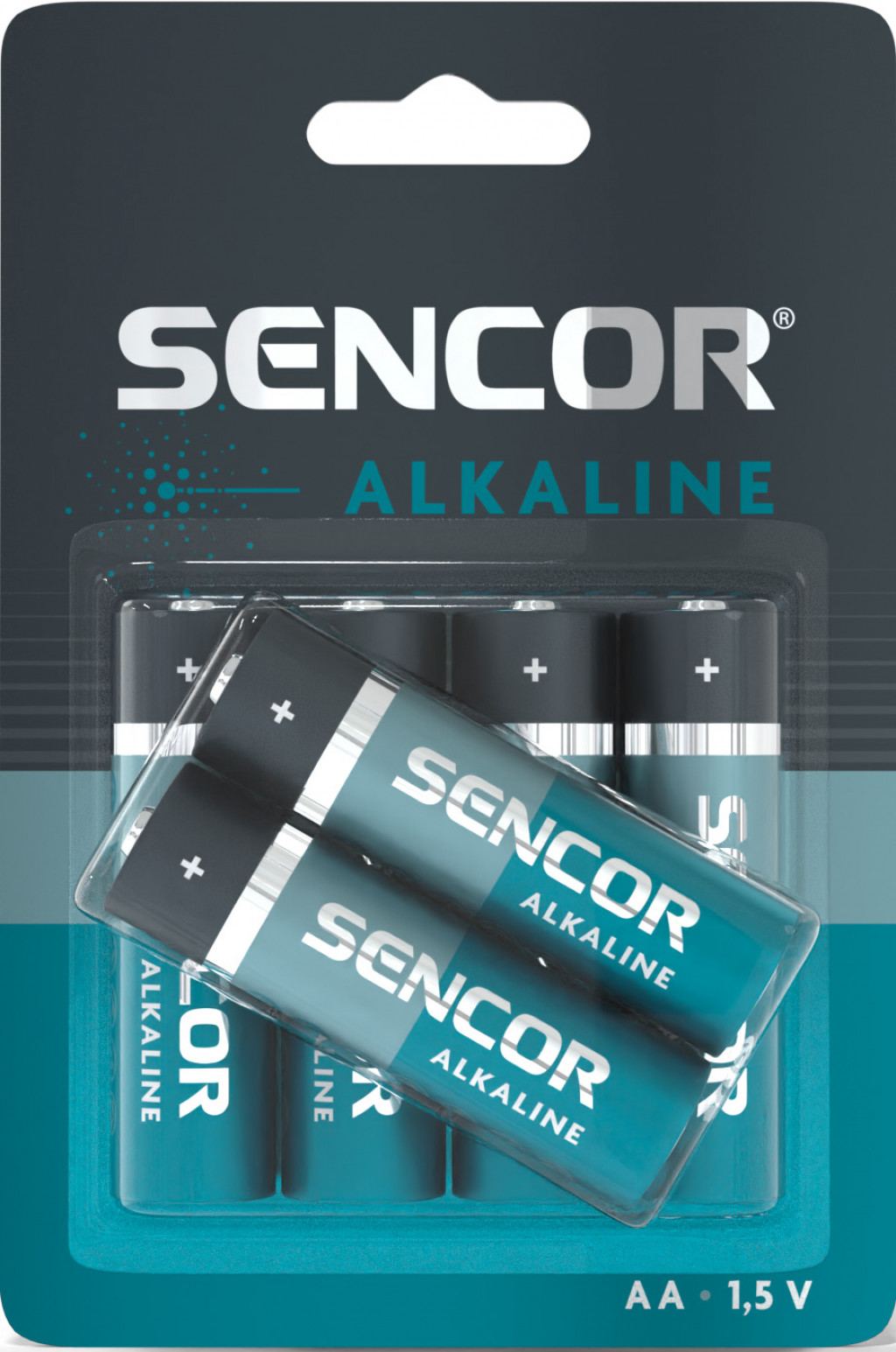 Sencor Alkalické baterie AA 6 ks