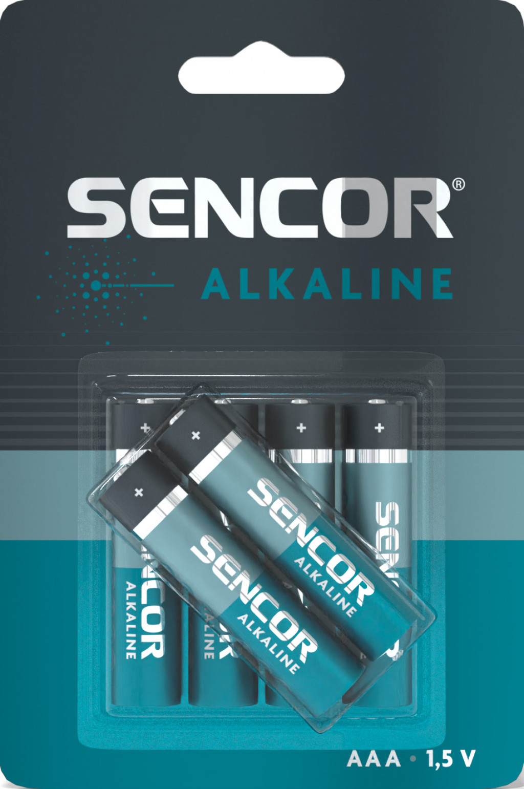 Sencor Alkalické baterie AAA 6 ks