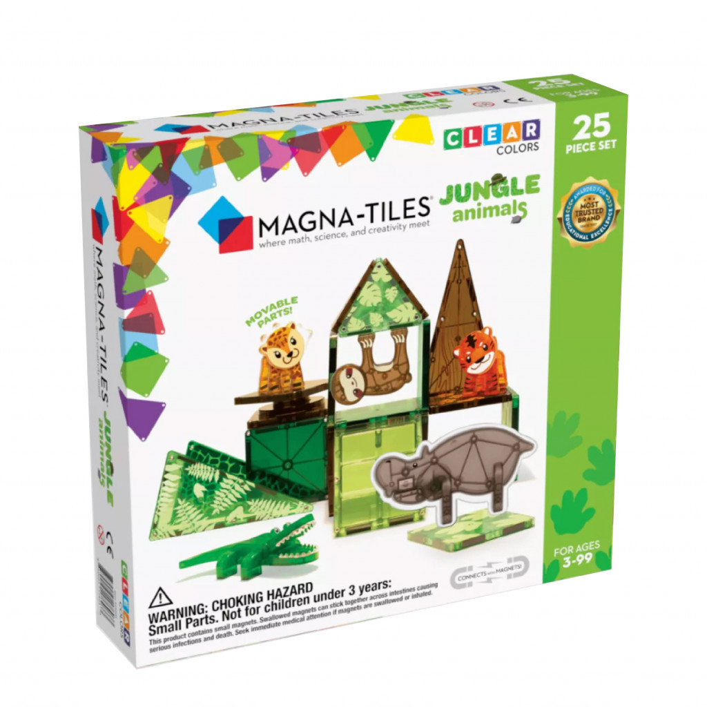 Magna-Tiles Magnetická stavebnice Jungle 25 dílů