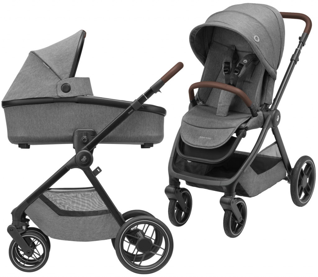 Maxi-Cosi Oxford kočárek + korbička Oria korbička Select Grey