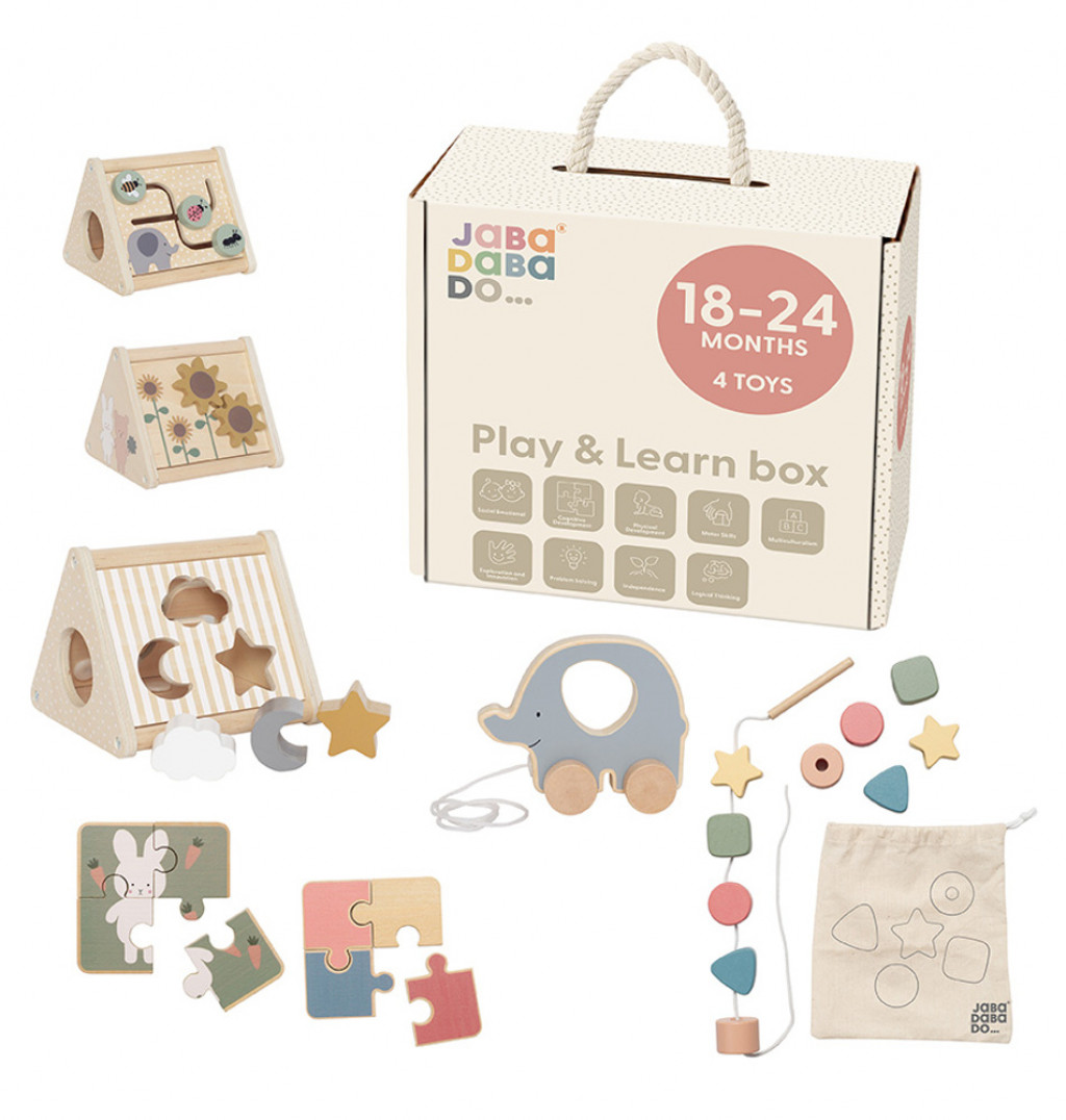 JaBaDaBaDo Jabadabado Play and Learn box 18-24m