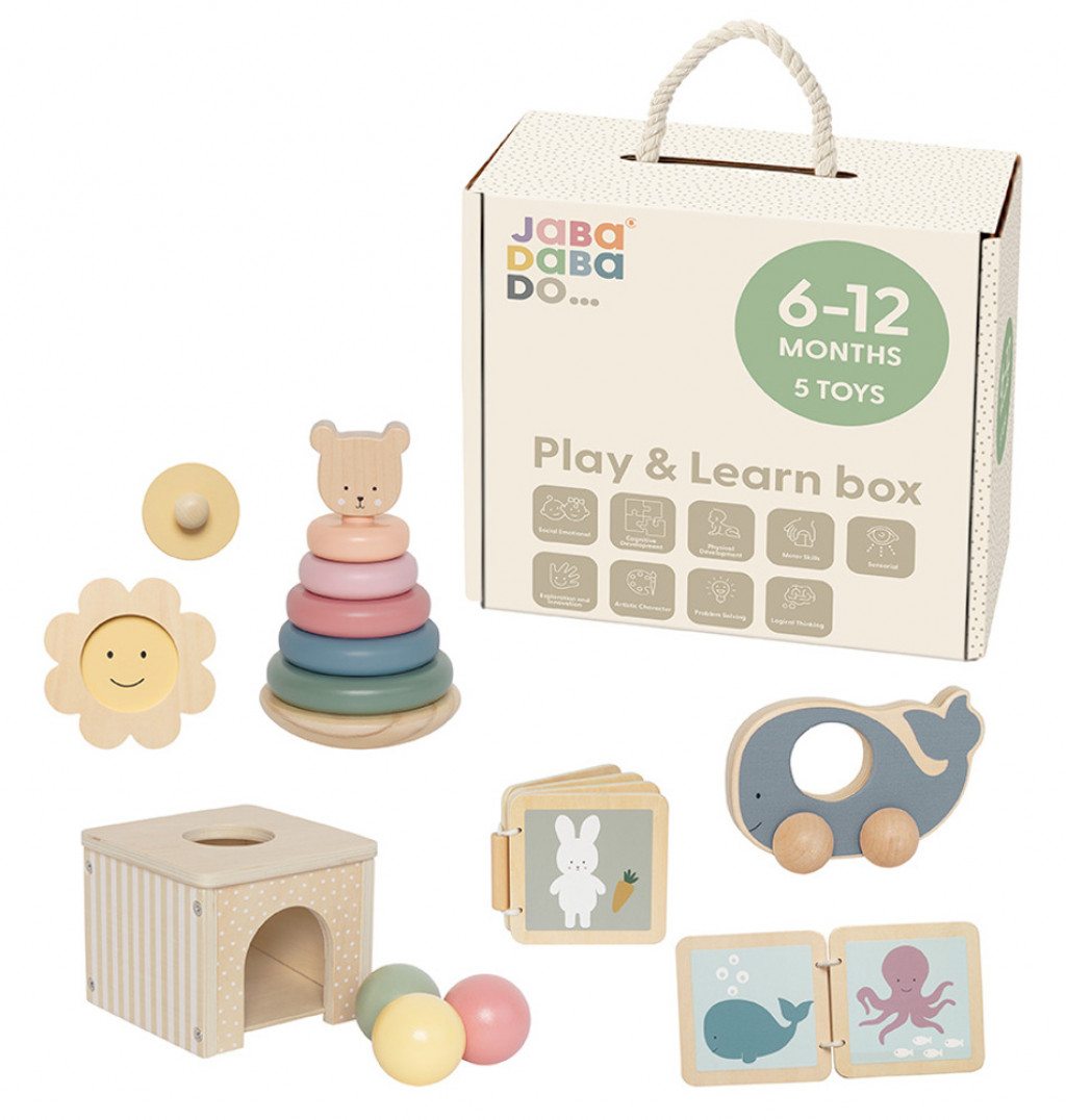 JaBaDaBaDo Jabadabado Play and Learn box 6-12m