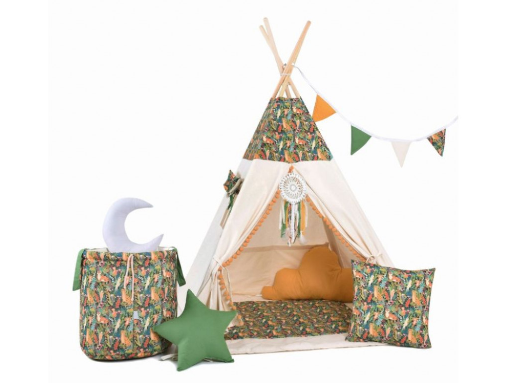 Elis design Set teepee stan Džungľa variant: standard