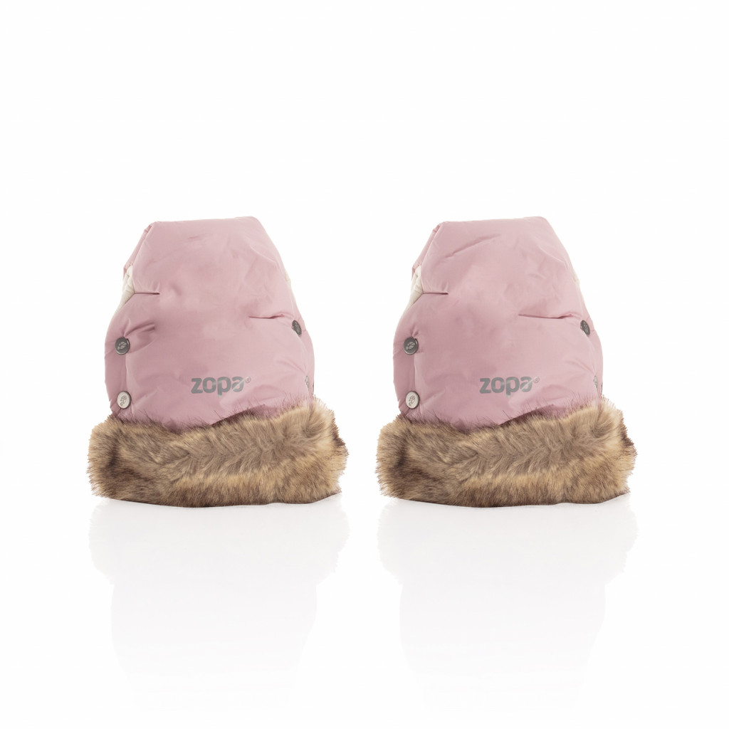 Zopa Zimné rukavice Fluffy 2, Old Pink