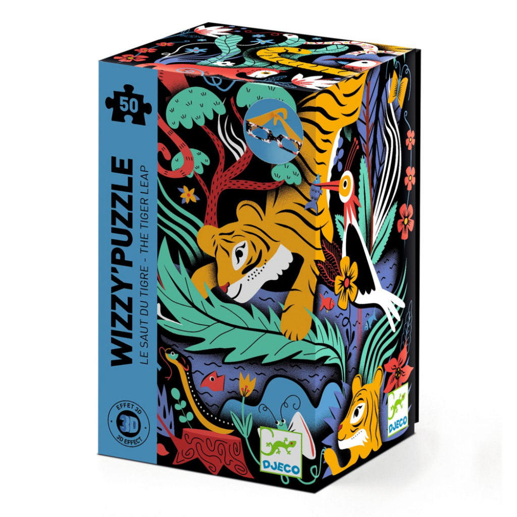 DJECO Tiger: Magické Wizzy Puzzle