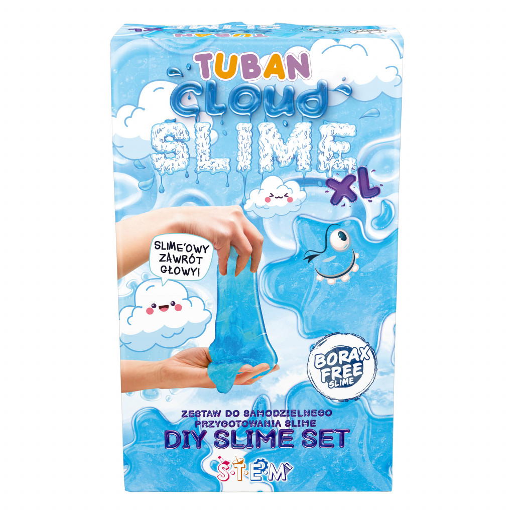 TUBAN DIY Slime Sada na výrobu slizu Obláček XL