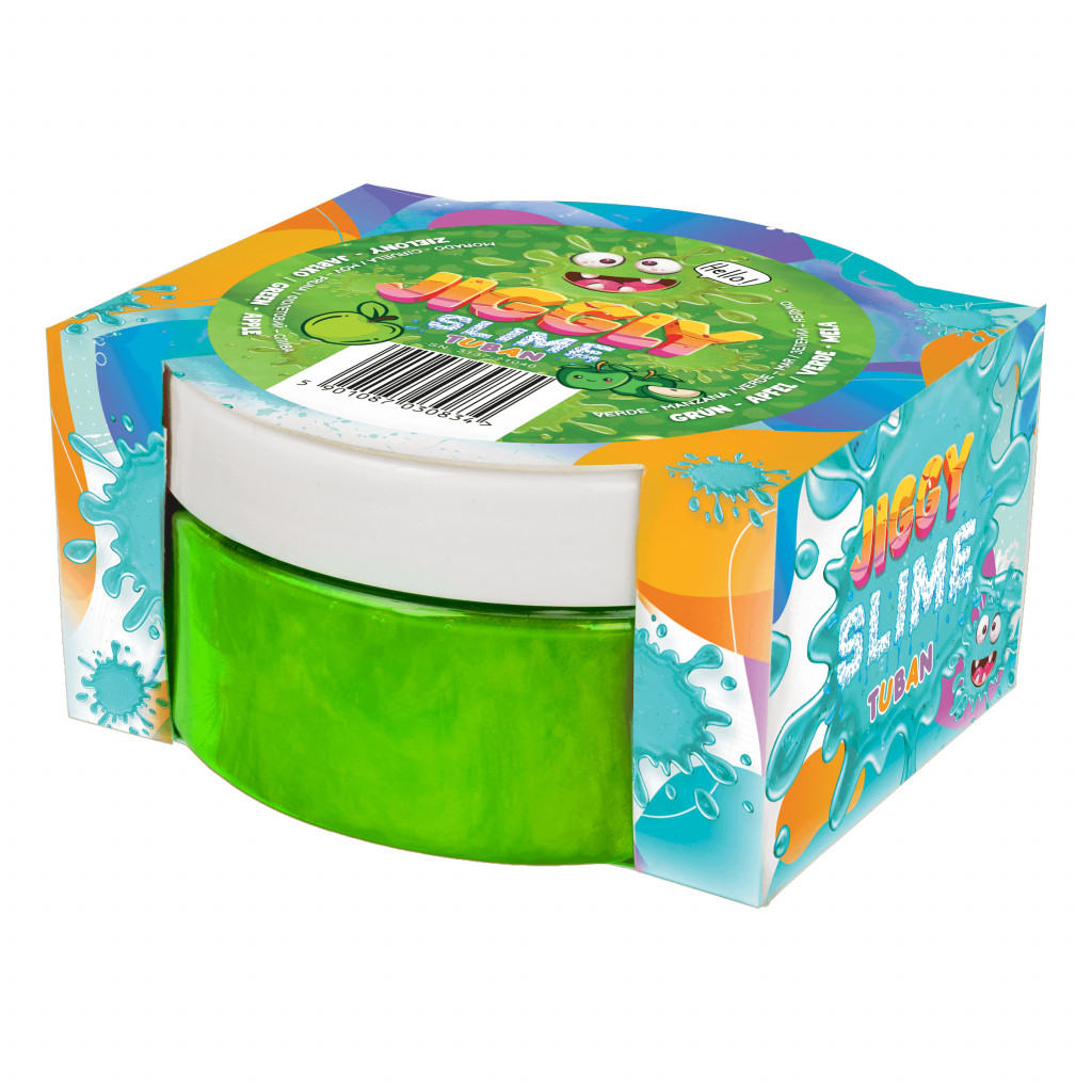 TUBAN Jiggly Slime Sliz Zelené jablko 200 g