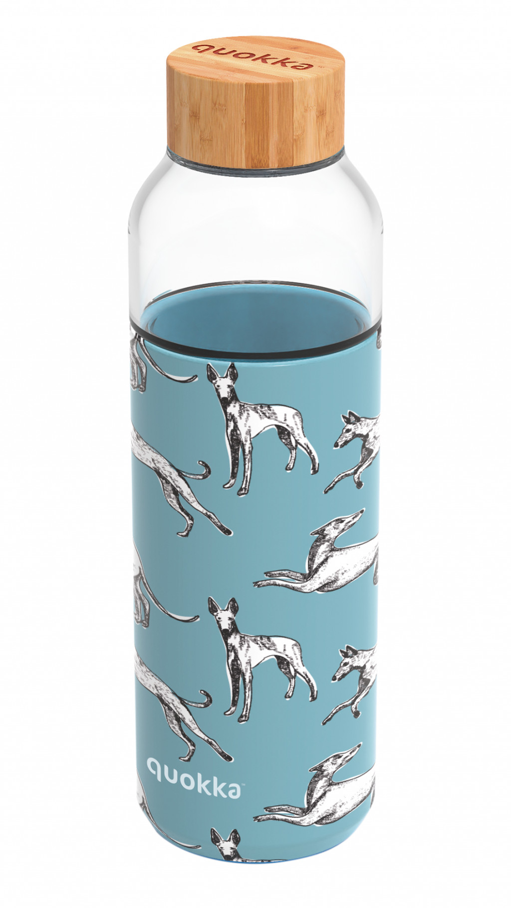 Quokka Skleněná láhev Flow Greyhounds 660 ml