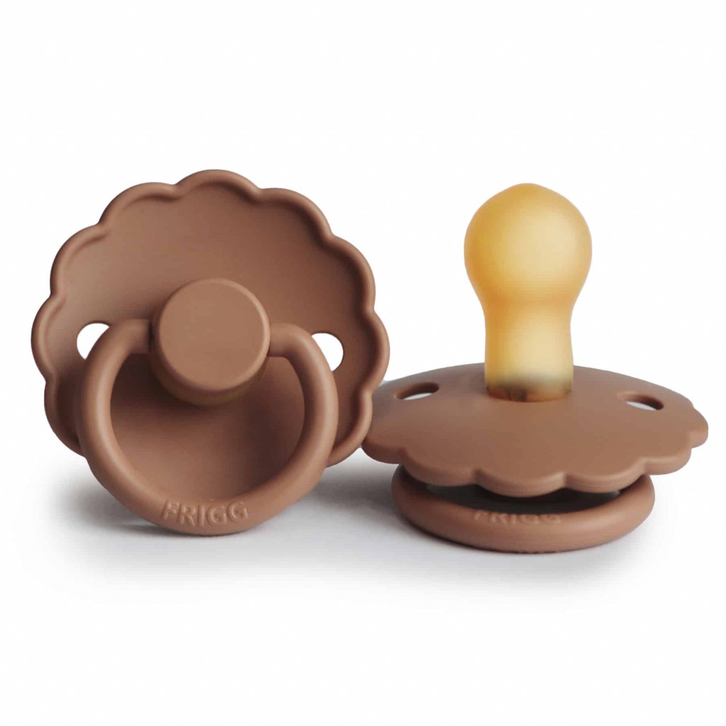 Frigg Cumlík frigg daisy peach bronze, 0-6m, kaučuk