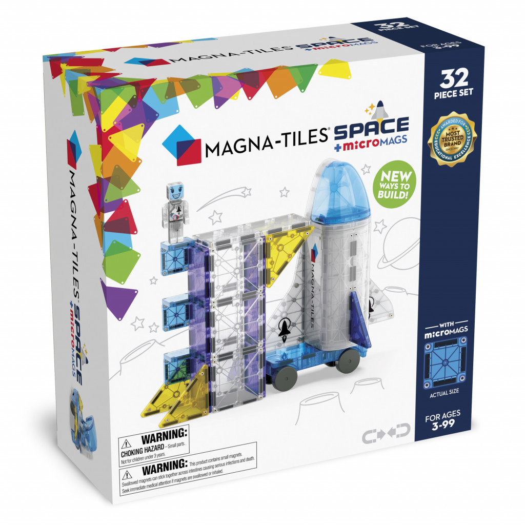 Magna-Tiles Magnetická stavebnice Space 32 dílů