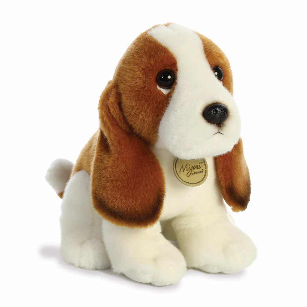 Aurora Plyšový psík Basset - Miyoni 28 cm