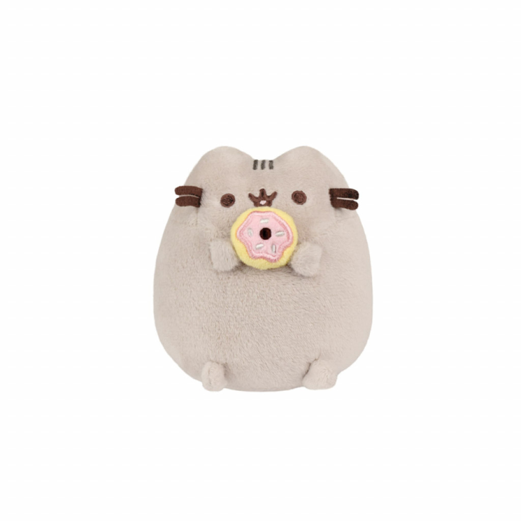 Aurora Plyšová mačička Pusheen s donutom - Pusheen - 10 cm