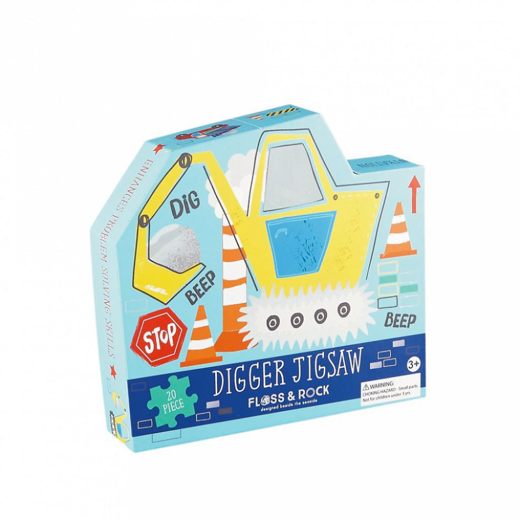 Floss&Rock Floss & Rock Puzzle Stavba 20ks