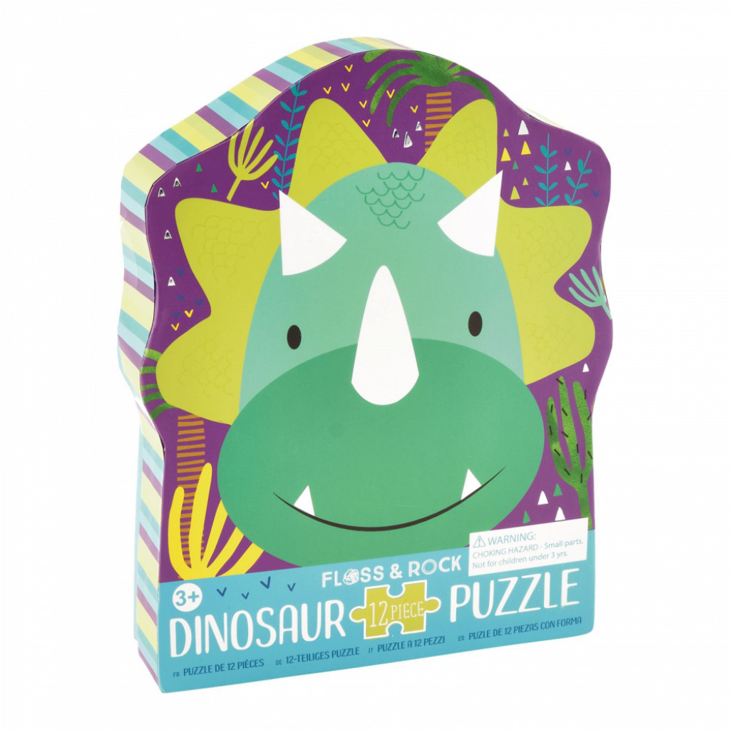 Floss&Rock Floss & Rock Puzzle Dinosaurus 12ks