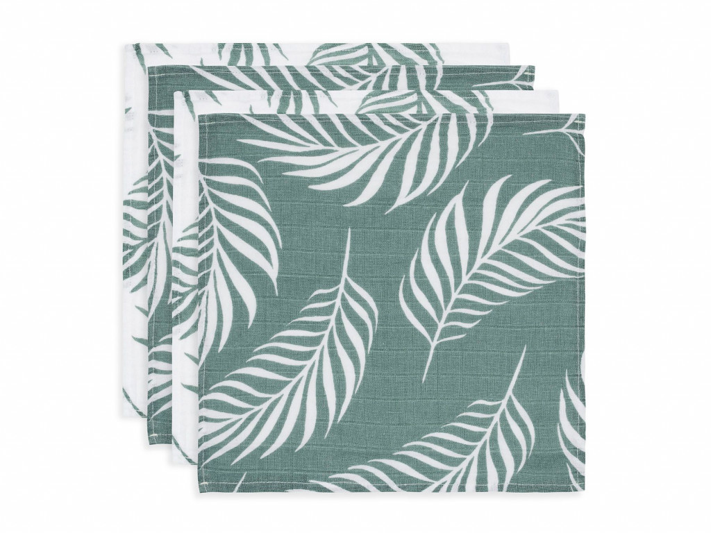 Jollein Pleny 4 ks 70x70cm Nature Ash Green