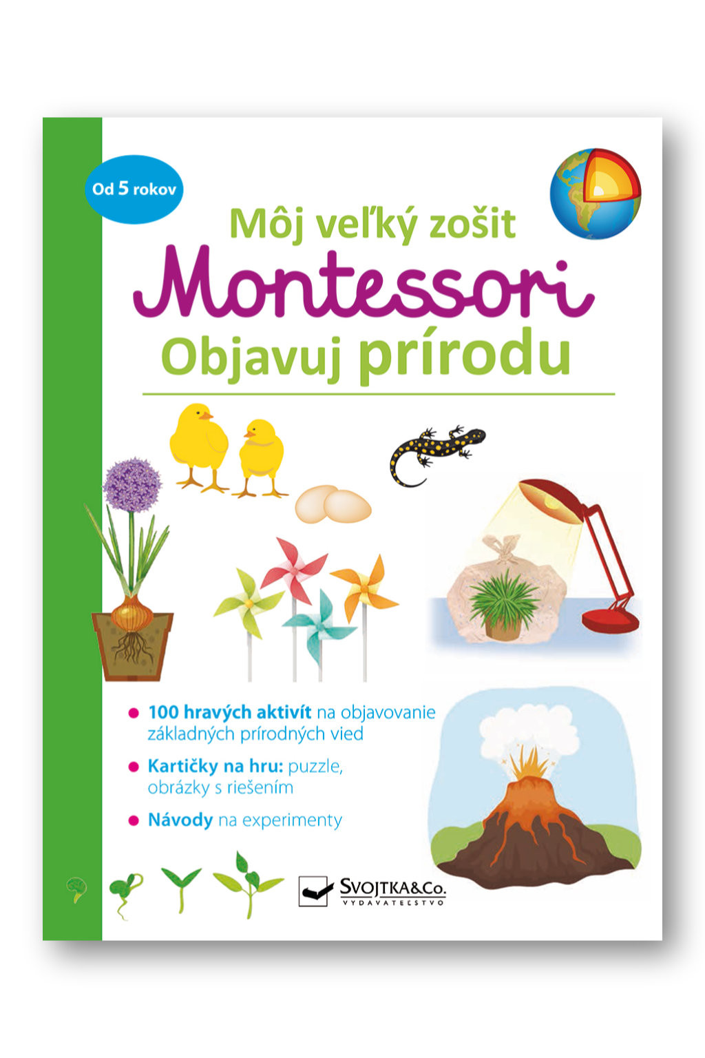 Svojtka Môj veľký zošit Montessori Objavuj prírodu