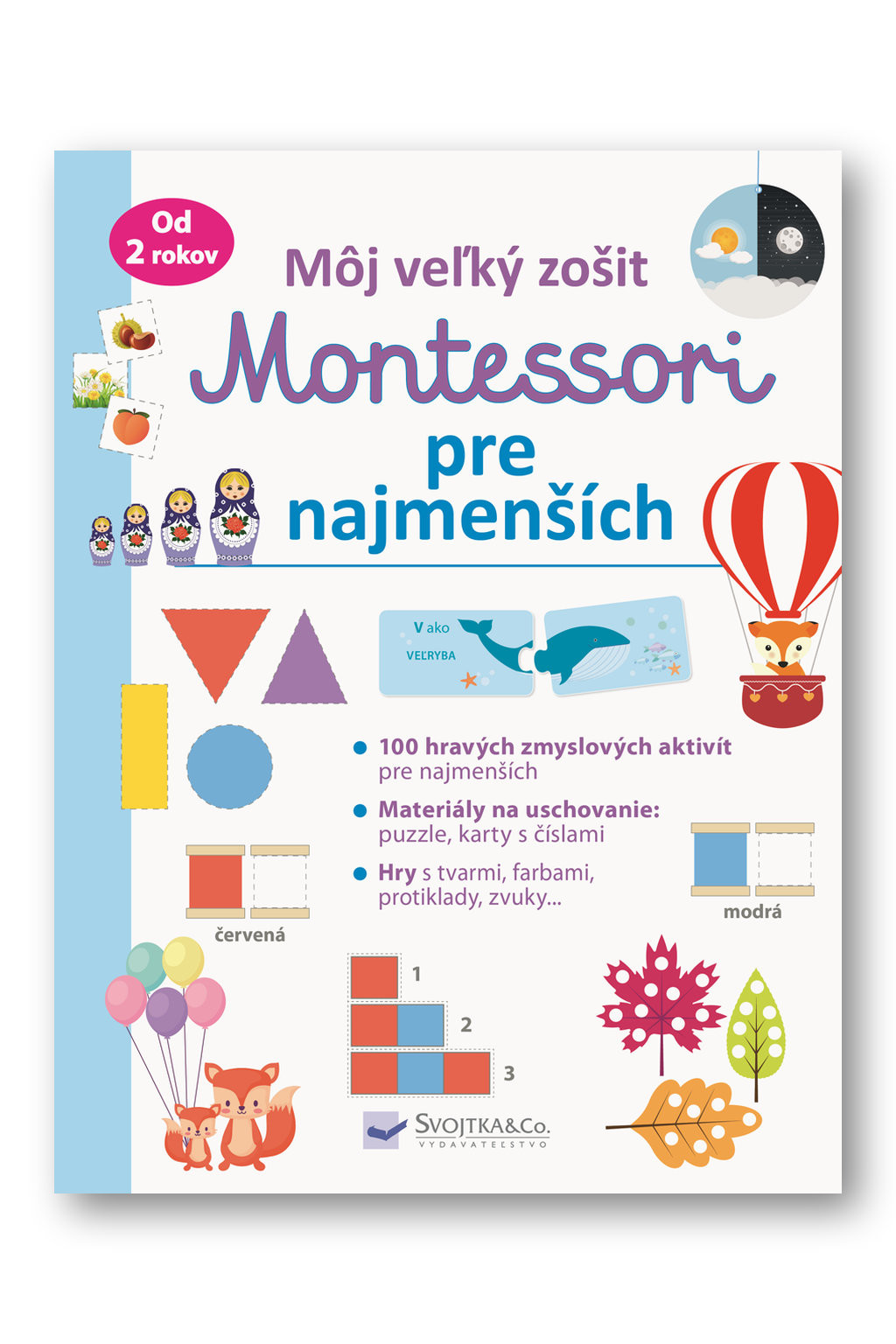 Svojtka Môj veľký zošit Montessori pre najmenších